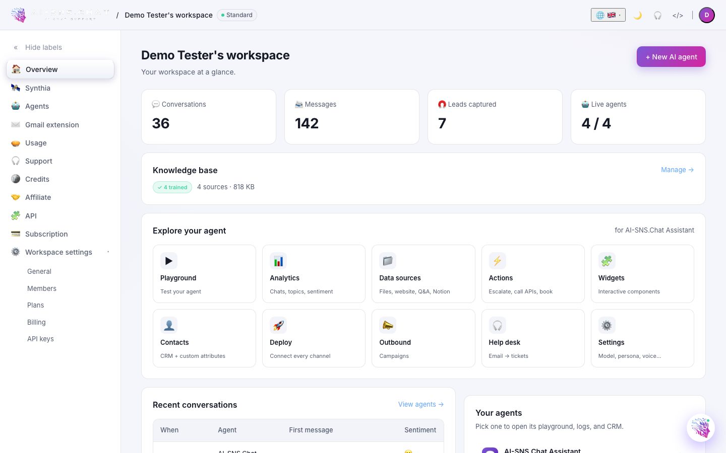 Fleet dashboard